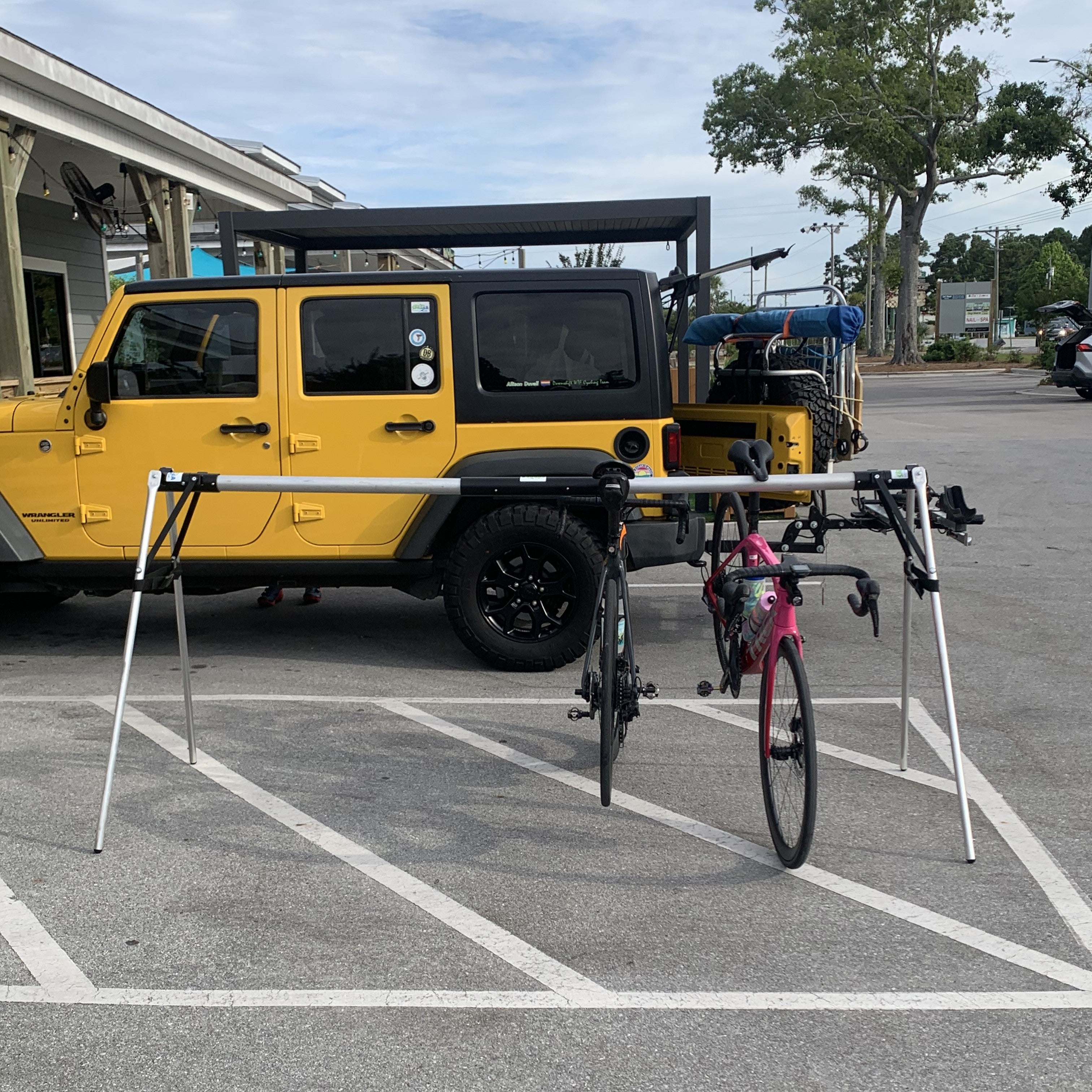 Bike Rack Event Railing Extreme Duty SPAREA Bicycle Event Rack – SPAREA PRODUCTS