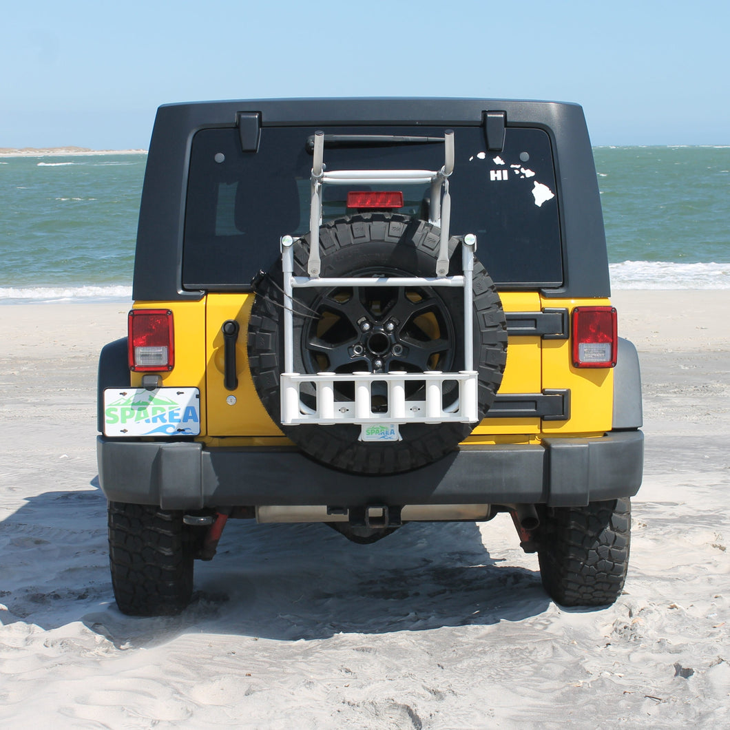 fishing rod holders for jeep The Rig This bumper mount can hold 6 rod and reels and has the bright anodized finish JOYTUTUS Fishing Rod Holder &